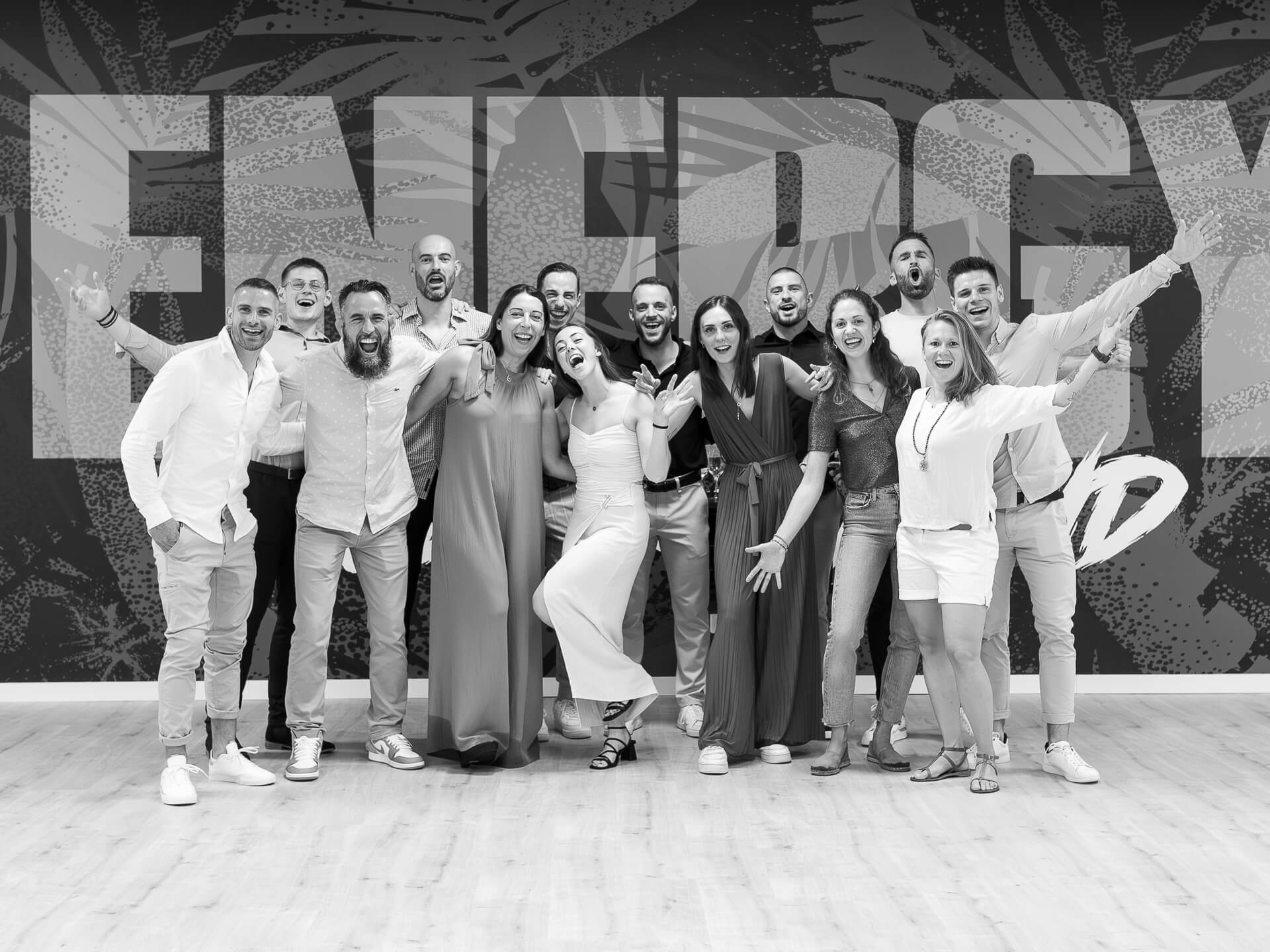 La team de la salle de sport Eudaimonia à Carquefou