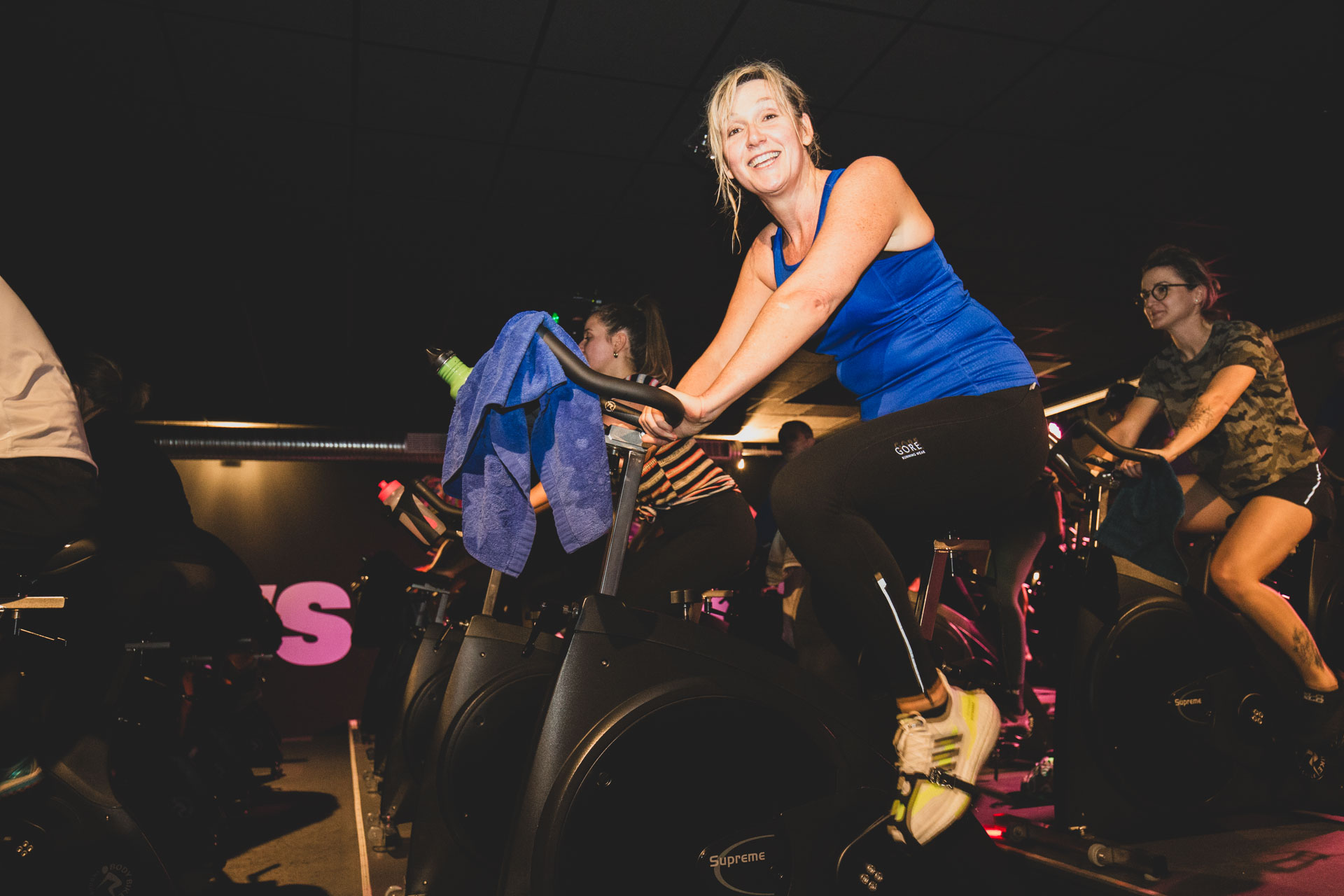 L'espace CYCLING de la salle de sport d'Eudaimonia à Carquefou