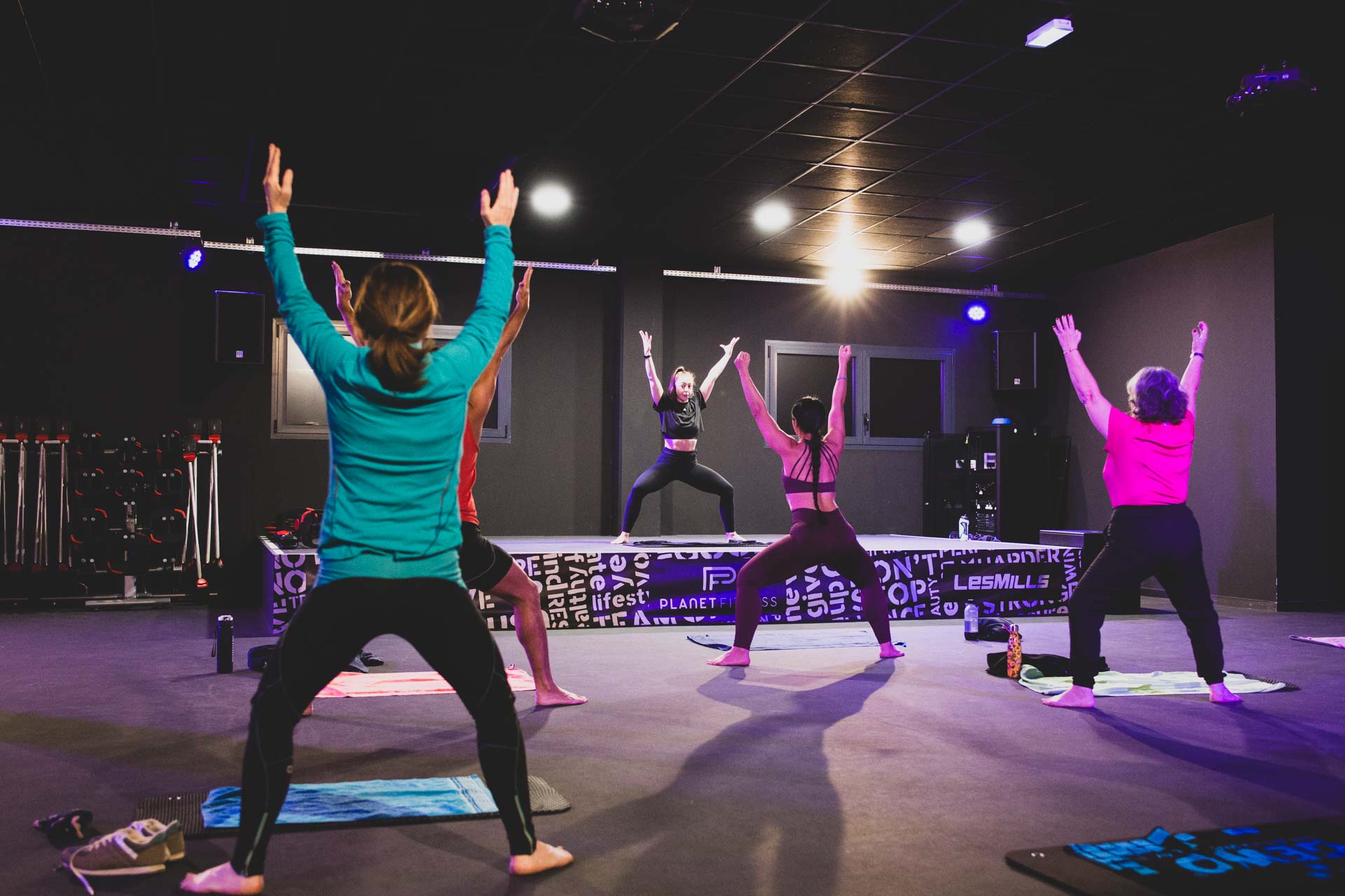 Un cours de fitness à la salle de sport Artligne à La Chapelle-sur-erdre, Carquefou