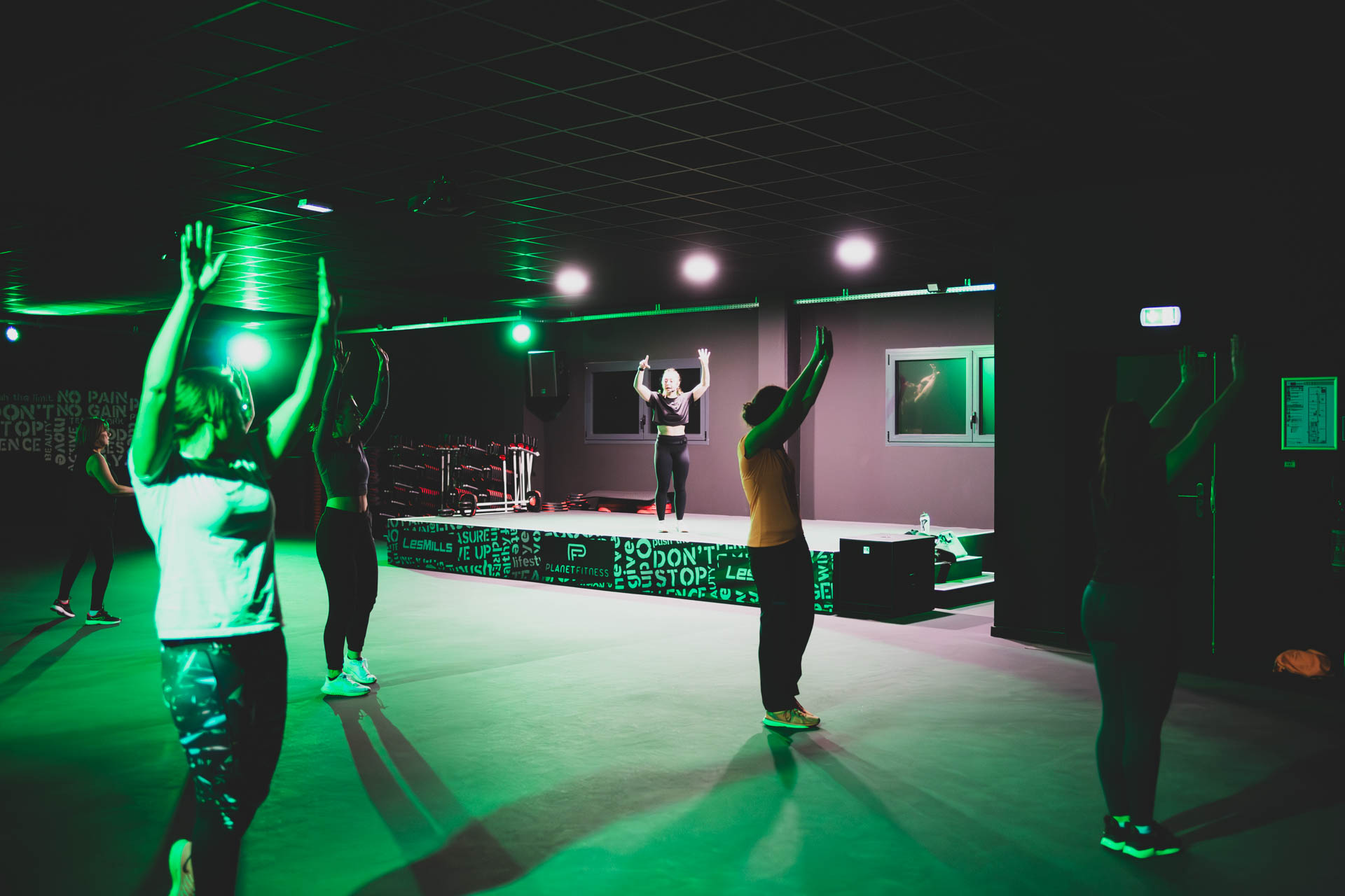 Les cours d'abdos fessier' de la salle de sport d'Eudaimonia à Carquefou
