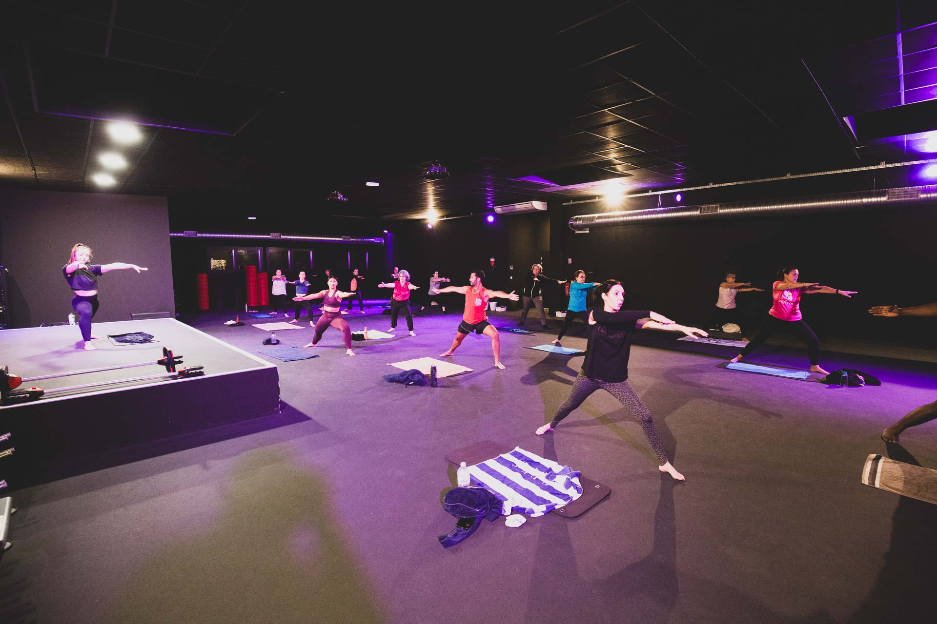 L'espace fitness fast de la salle de sport d'Eudaimonia à Carquefou