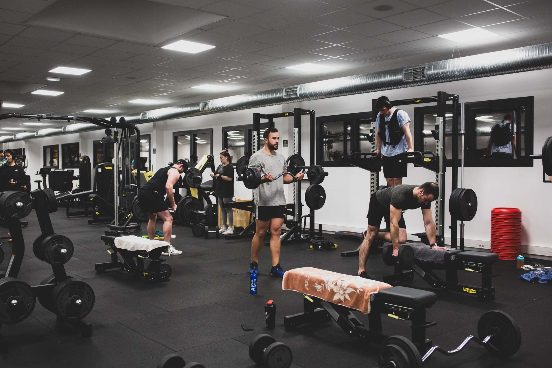 Les machines TECHNOGYM de la salle de sport d'Eudaimonia à Carquefou