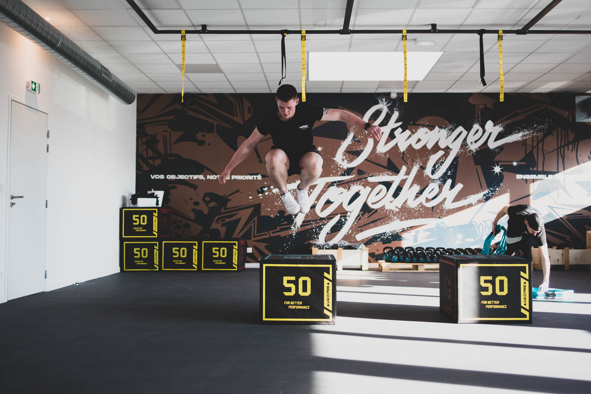Les cours de TRX de la salle de sport d'Eudaimonia à Carquefou